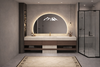 LUXORA Modern Wooden Bathroom Vanity