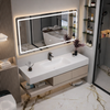 LUNARO Modern Wooden Bathroom Vanity Set