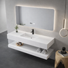 LUNOVA Modern Sintered Stone Bathroom Vanity
