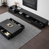 WALNIX Scandinavian Wooden TV Console