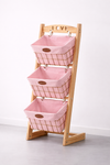 LUNORA Scandinavian Fabric Laundry Hamper