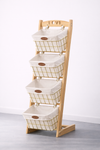 LUNORA Scandinavian Fabric Laundry Hamper