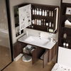 NOLARA Japandi Metal Bathroom Vanity