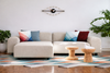 SOFMO Contemporary Fabric Sofa
