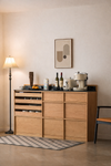 SENRAI Japandi Solid Wood Sideboard