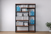 NORIX Scandinavian Wooden Bookshelf