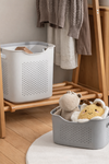 LAVORA Scandinavian Plastic Laundry Hamper