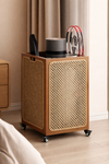 LUNORA Scandinavian Rattan Laundry Hamper
