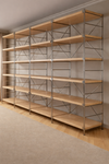 JAVENO Japandi Metal Shelving Unit