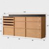 SENRAI Japandi Solid Wood Sideboard