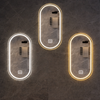 LUMERA Arc Halo LED Bathroom Mirror