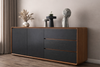 VALORA Scandinavian Wooden Dining Sideboard