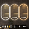 LUMERA Modern Glass Bathroom Mirror