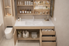 NOLARA Scandinavian Wooden Bathroom Vanity