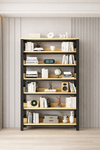 NORVA Scandinavian Wooden Bookshelf
