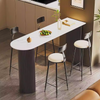LJUSMARM Modern Sintered Stone Bar Table