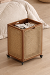 LUNORA Scandinavian Rattan Laundry Hamper