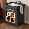 ARVENA Scandinavian Fabric Laundry Hamper