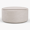LUNARO Japandi Wooden Coffee Table