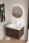 NOLARA Japandi Metal Bathroom Vanity
