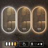 LUMERA Modern Glass Bathroom Mirror
