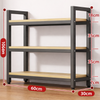 VELARO Contemporary Metal Shelving Unit