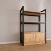 KORVIA Industrial Metal Display Cabinet
