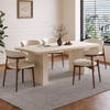 ELARA Wabi Sabi Travertine Dining Table