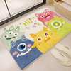 NARIMO Japandi Fabric Bath Mat