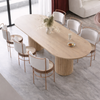 NATURA Wabi Sabi Solid Wood Dining Table